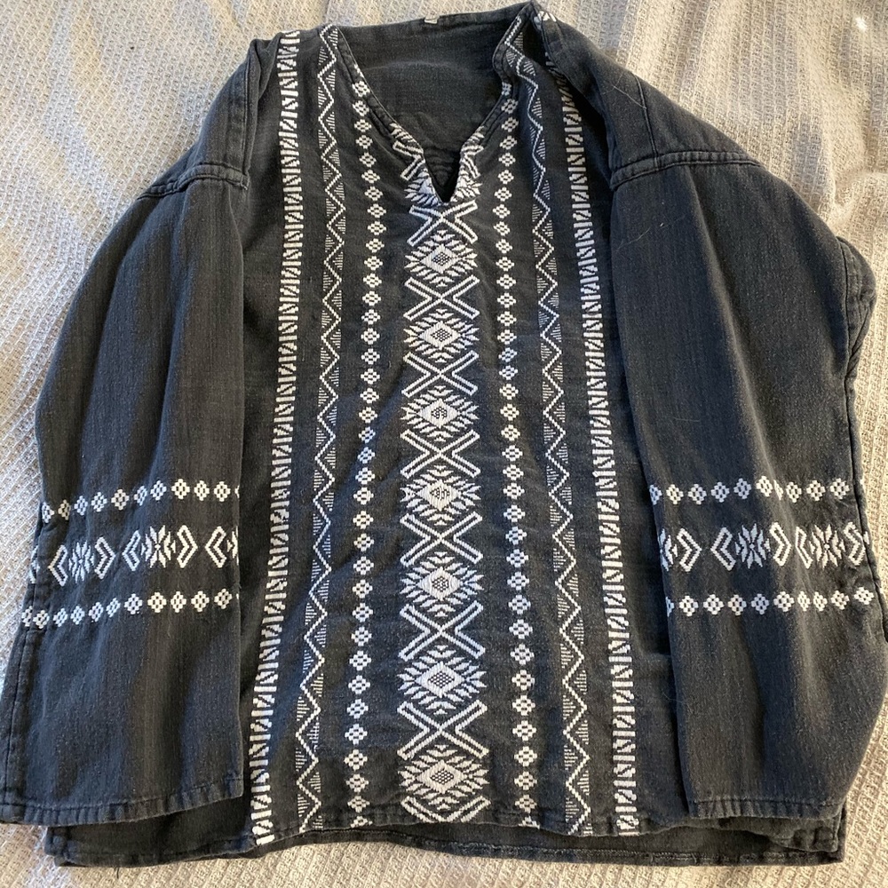 Tribal Print Blouse